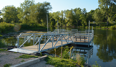 Accessible Pier at Salmo Pond