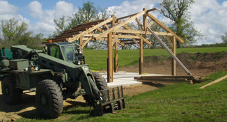 Shelter Construction at Donald County Park